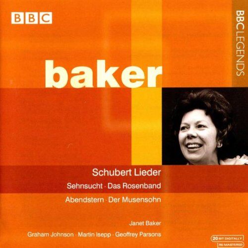 Janet Baker - Schubert Lieder/Baker - Preis vom 09.10.2026 07:28:09 h