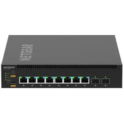 Netgear 8-PORT M4350-8M2V (10 Ports), Netzwerk Switch, Schwarz