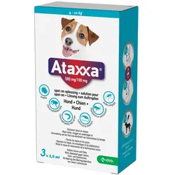 Ataxxa 500 mg/100 mg Lsg. z. A. für Hunde von 4 kg - 10 kg 3 St