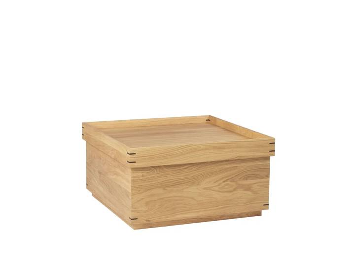 Kristina Dam Studio Japanese Tablettisch 68x68 cm Dark oak, large