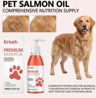 Happy Pet Pantry Premium Salmon Oil For Dogs And Cats Liquid Omega 3 Fatty Acids Pet Supplement For Skin Premium Salmon Oil For Dogs And Cats Liquid Omega 3 Fatty Acids Pet Supplement For Skin
