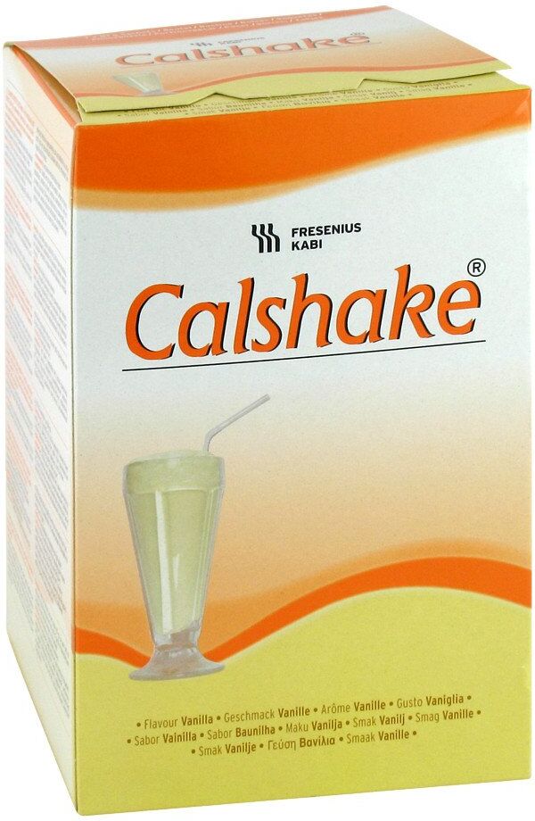 Calshake Vanille Beutel Pulver 7X87g