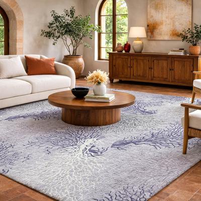 Addison Rugs Premium Washable Super Soft Coastal Sea Dream Shag Rug
