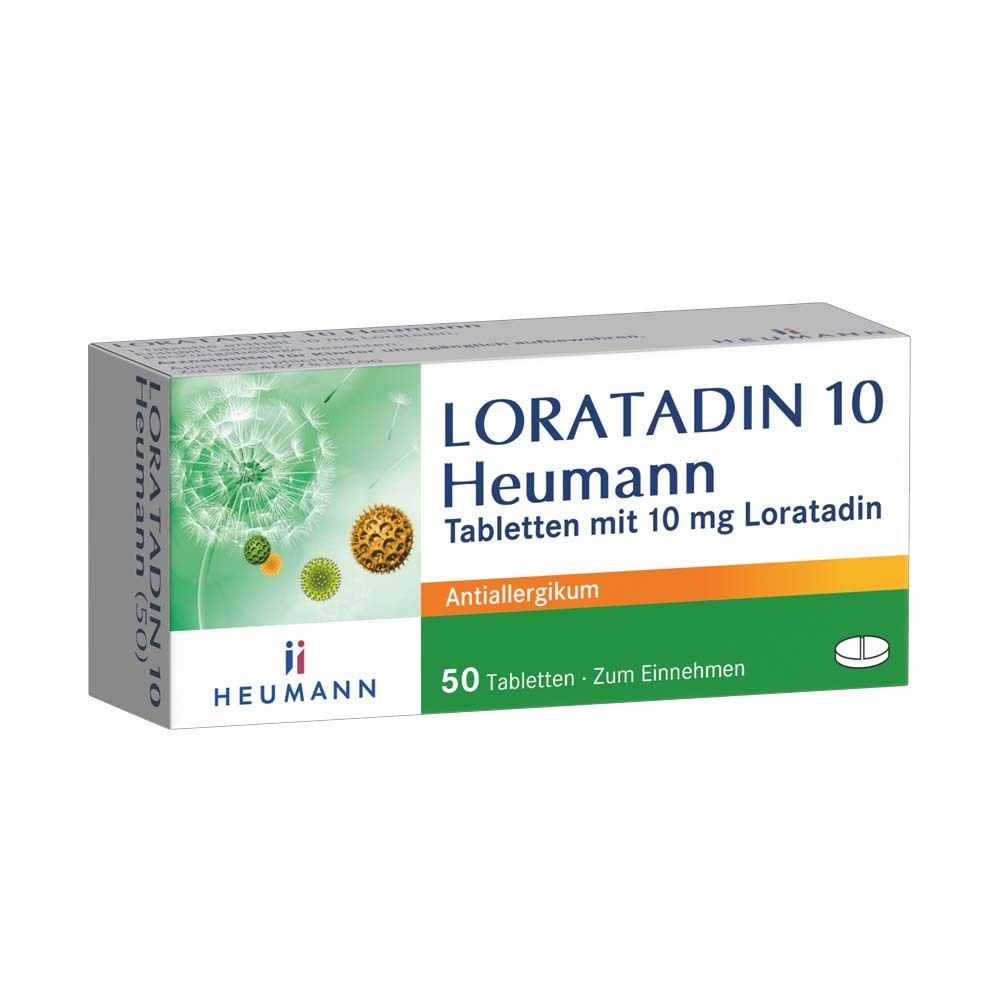 Loratadin 10 Heumann Tabletten 50 St