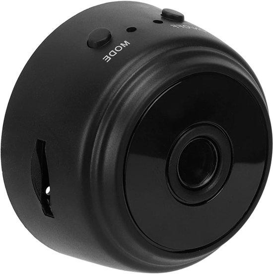 XUMIUZIY Mini Beveiligingscamera - Compacte Huisbewakingscamera met Magnetische Bevestiging - 1080p HD - Zwart