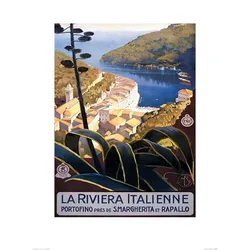 Bild LA RIVIERA ITALIENNE (BH 60x80 cm) - BH 60x80 cm