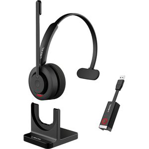 Fanvil Headset DH301D Mono, mit Ladestation, für Festnetztelefone DECT, USB-A, Bluetooth, On-Ear