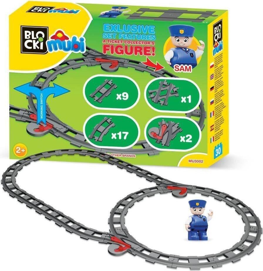 Icom Klocki Blocki Mubi Set van rails