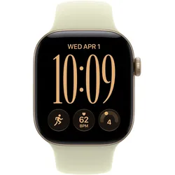 Apple Sport Band (42 mm, Gummi), Uhrenarmband, Grün