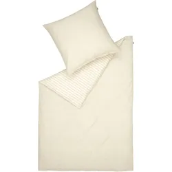 Bettwäsche "Heritage", grau, B/L: 155cm x 220cm, 1 Stk., 1 Stk., Satin, B/L: 80cm x 80cm, 2 Stk., Satin, Obermaterial: 100% Baumwolle, SCHÖNER WOHNEN-KOLLEKTION, Bettwäsche, Bettwäsche, Satin Qualität