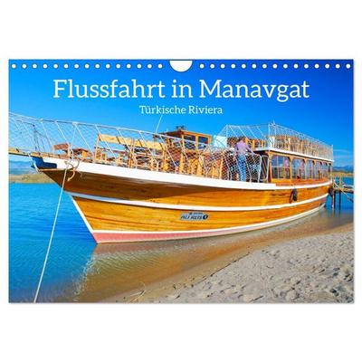 Flussfahrt in Manavgat (Wandkalender 2027 DIN A4 quer), CALVENDO Monatskalender