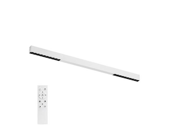 ZMH Led-Deckenleuchte Ritter 107/3.5/5.5 cm, Weiß, Metall, LED integrated, 5.2x3.3x106.5 cm, Lampen & Leuchten, LED Beleuchtung, LED-Deckenleuchten