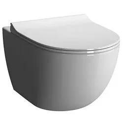 Vitra Sento Wand-Tiefspül-WC Vitraflush (spülrandlos) 2.0 Weiß 7748B003-0075