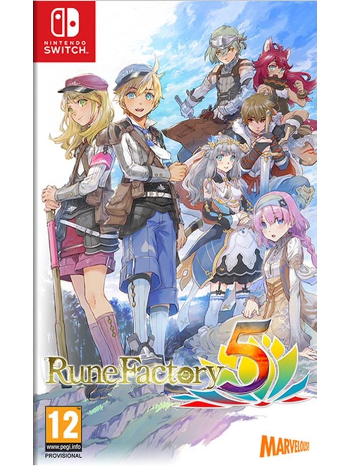 Rune Factory 5 - Nintendo Switch - RPG - PEGI 12