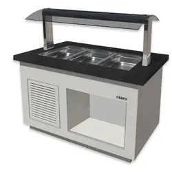 SARO Heißes Buffet  Premium Line SB-H130 weiss