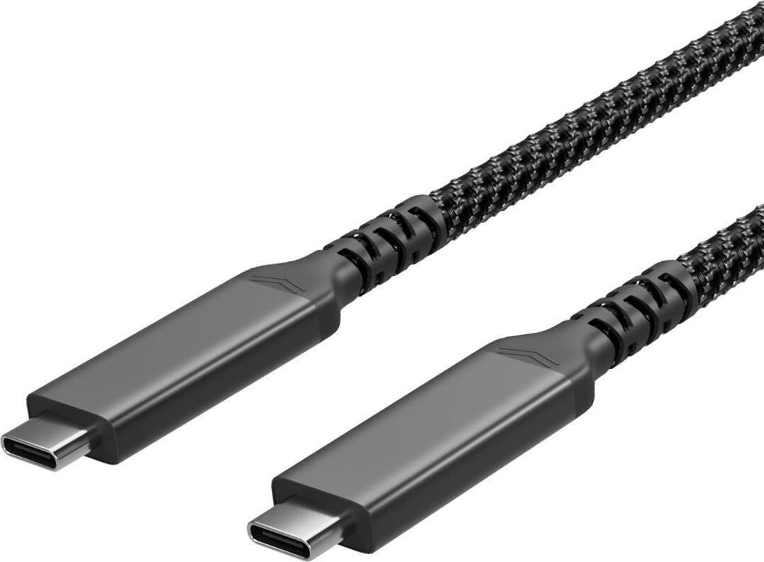 Shiverpeaks FL31-75007 USB-C Ladekabel USB C naar USB C 3.2 100W PD Textiel 2m