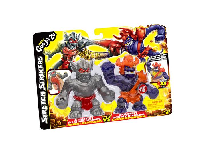 DUO DE FIGURINES 11 CM STRIKERS BLAZ VS CORR - GJZ