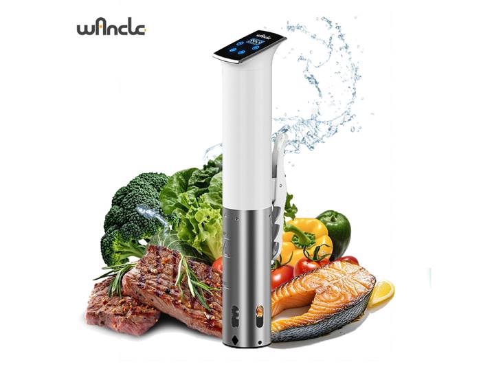Wancle-Cuiseur Sous Vide, étanche IPX7, 1100W, cowculateur à immersion, cuisson avec LED, contrôle numérique précis et intelligent