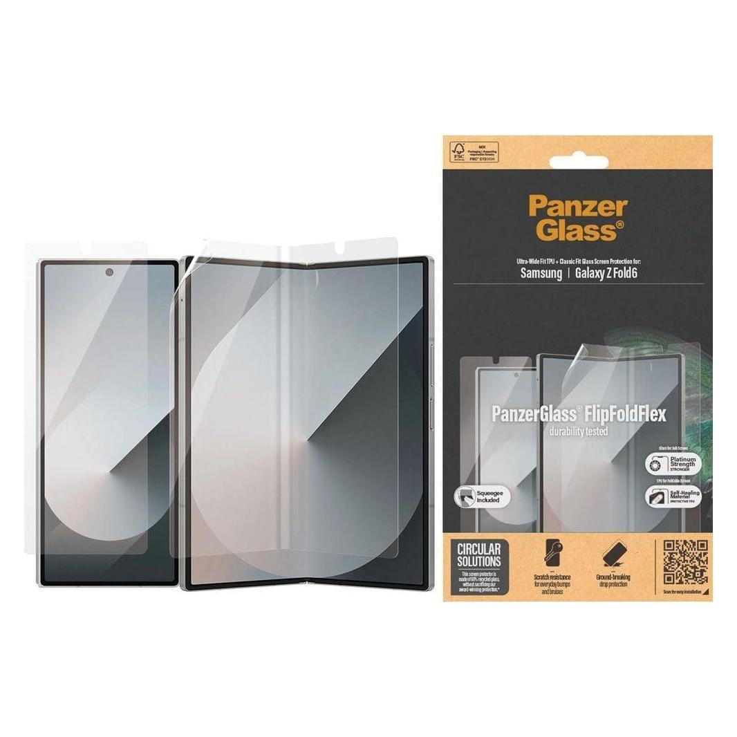PanzerGlass Tempered glass & film (2 Stk., Samsung Galaxy Z Fold6) (7371)