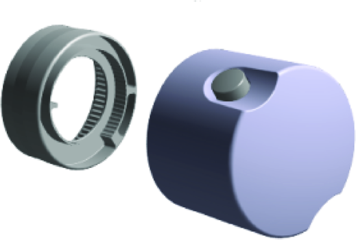 Hansa Temperatureinstellgriff zu 6463 59914242 59914242