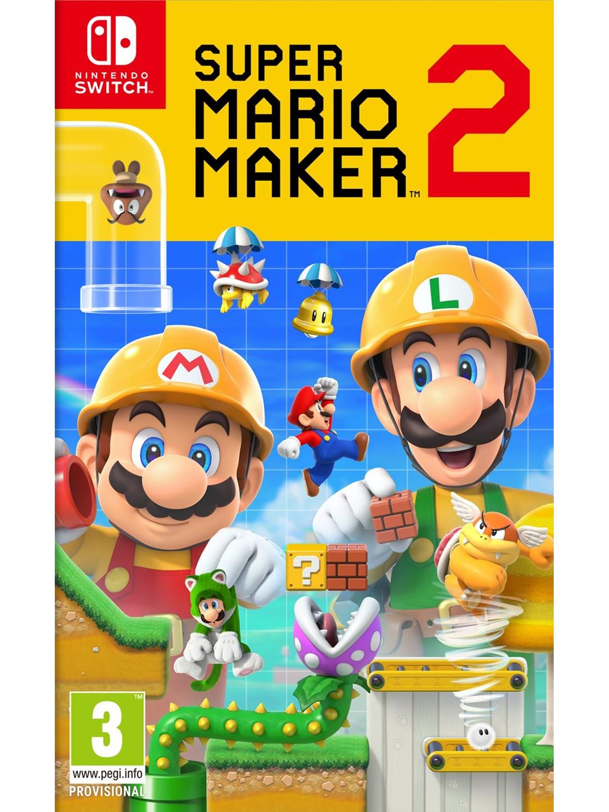 Super Mario Maker 2 - Nintendo Switch - Platformer - PEGI 3