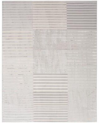 Nourison Brushstrokes Indoor only Striped Area Rug