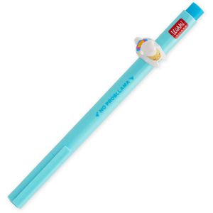 Legami Gelschreiber Lovely Friends, Llama - No Probllama, Strichbreite 0,5 mm, Schreibfarbe himmelblau