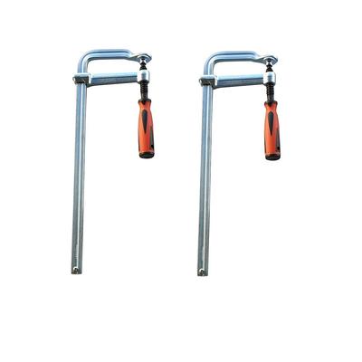Vago-Tools 2 Stück Profi Ganzstahl Schraubzwinge 500 x 120 mm