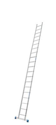 Alu-Anlegeleiter Stabilo, 20 Sprossen, mit Traverse