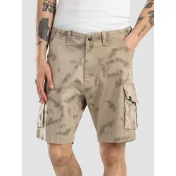REELL City Cargo ST Shorts script camo sand Gr. 28