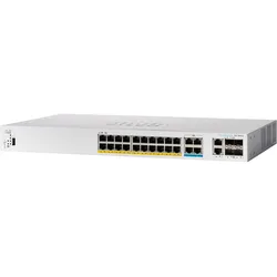 Cisco Catalyst 1300-24MGP-4X - Switch - (24 Ports), Netzwerk Switch, Weiss, Grau