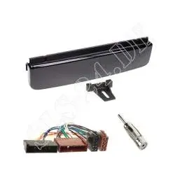 Autoradio 1-DIN Einbaurahmen Radioblende+Adapterkabel Einbauset für Ford Fies...