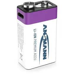 ANSMANN Akkus E-Block 9 V