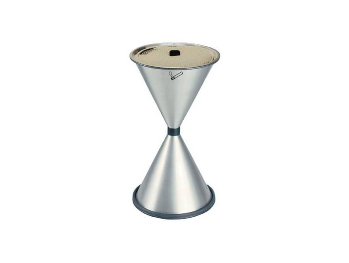 TKG Aschenbecher Standascher D405xH770mm blau Stahlbl.TKG