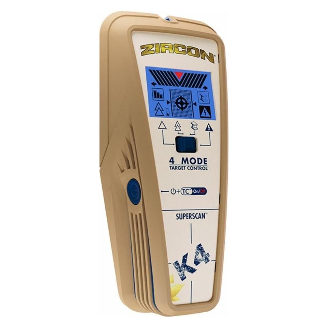 Zircon 40032053 SuperScan K4 Wandscanner mit Strom, Metall- und Kunststoff-Wasserrohrscan (47618719)