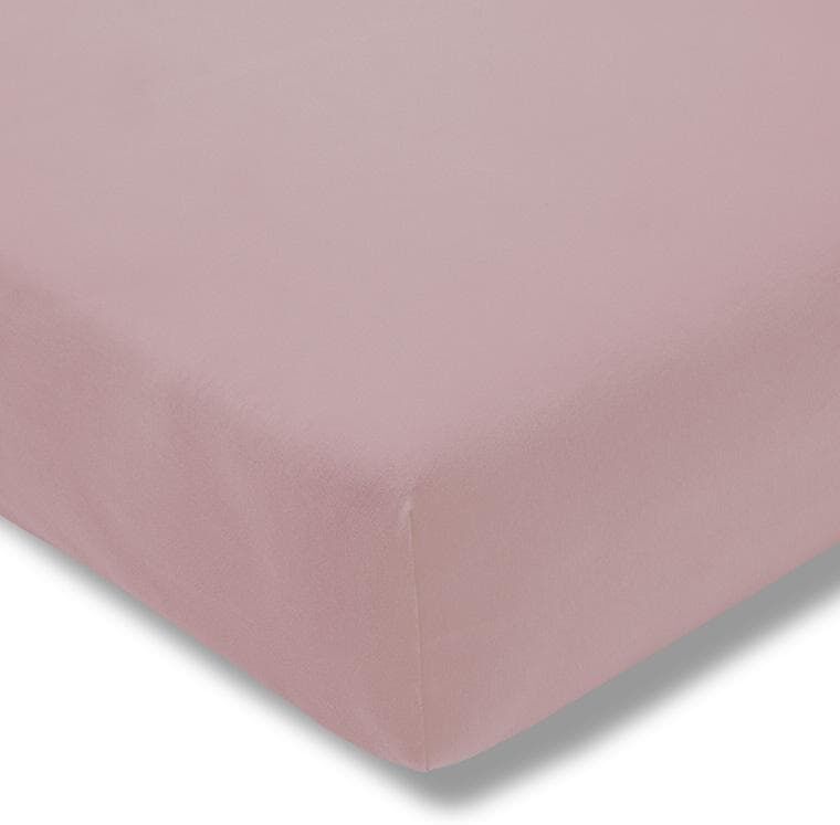 Spannbettlaken ESTELLA "Kinder-Feinjersey", rosa, B:70cm L:140cm, Jersey, Obermaterial: 100% Baumwolle, Bettlaken, Spannbettlaken, für Kinder mit perfekter Passform