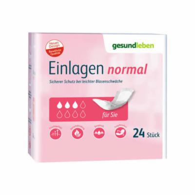 Alliance Healthcare Deutschland GmbH GESUND LEBEN Einlagen normal 24 St 13342989