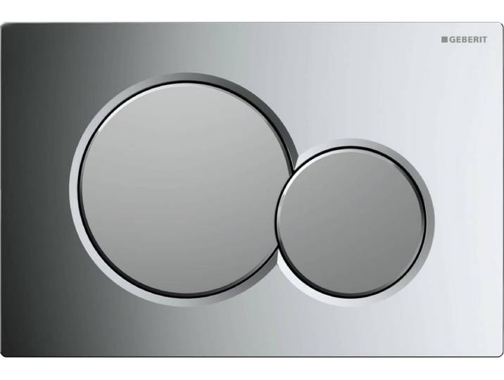 Geberit Sigma 01 Bedieningsplaat - Glanzend / Mat chroom