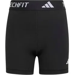 ADIDAS Kinder Tight TECHFIT , KURZ, Größe 128 in Schwarz Schwarz