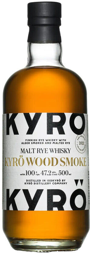 Kyro Distillery Whisky Rye Wood Smoke Kyro Malt Distillery 50cl