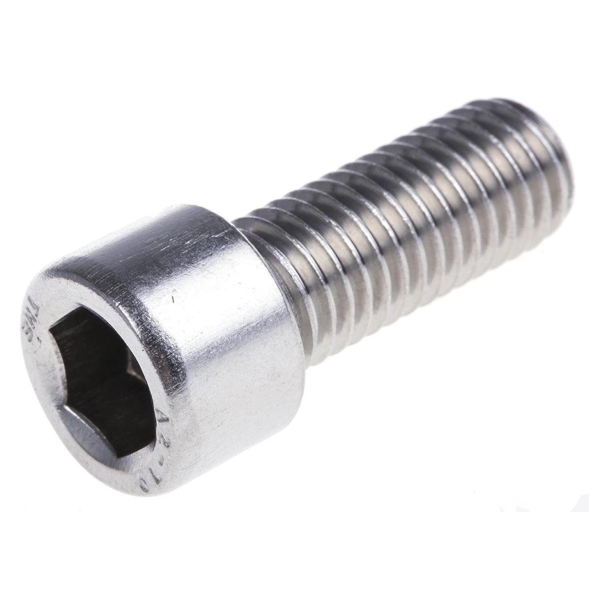 RS PRO Schrauben Zylinder M12x30mm (288957)