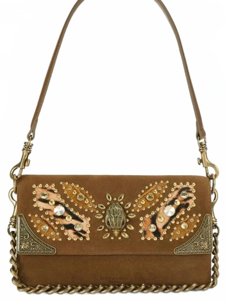 KURT GEIGER LONDON SLOANE SOFT SHOULDER Brown