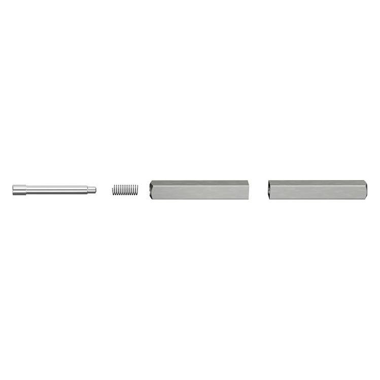Ogro Panik-Stift 120 FS SECURE Vierkant 9 mm TS 100-106 mm geteilter Vollstift (90050059508)
