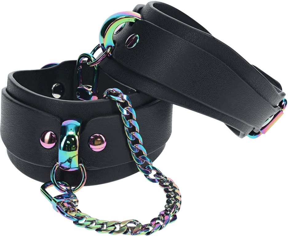 Ouch Menottes Chevilles - Collection Venice - Noir