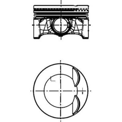 KOLBENSCHMIDT Kolben 40247620