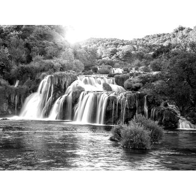 Papermoon "Wasserfall Schwarz & Weiß"