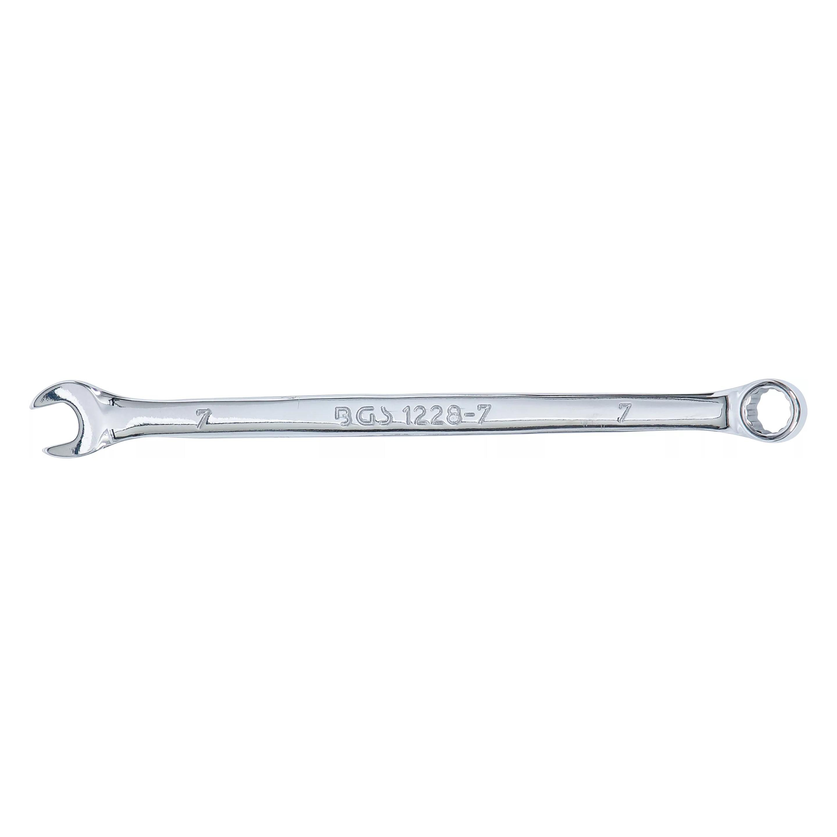BGS Maul-Ringschlüssel extra lang SW 7 mm (7 mm) (1228-7)
