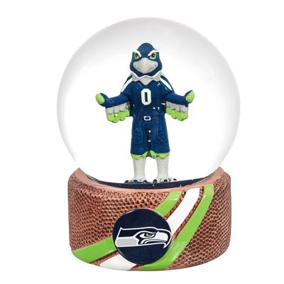 Evergreen Seattle Seahawks 5 in. Glass Tabletop Snow Globe