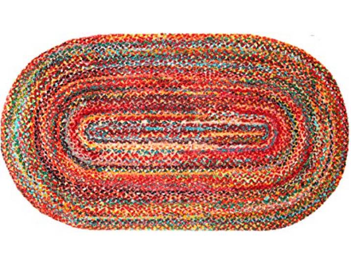 wash+dry Fußmatte, Wovells 50x90cm, innen und außen, waschbar, bunt randlos, innen und außen, waschbar