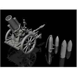 CMK German WWI 25cm schwerer Minenwerfer/ Heavy Mortar-All Resin kit